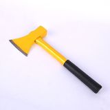 Iron handle axe