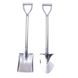 Stainless steel shovel